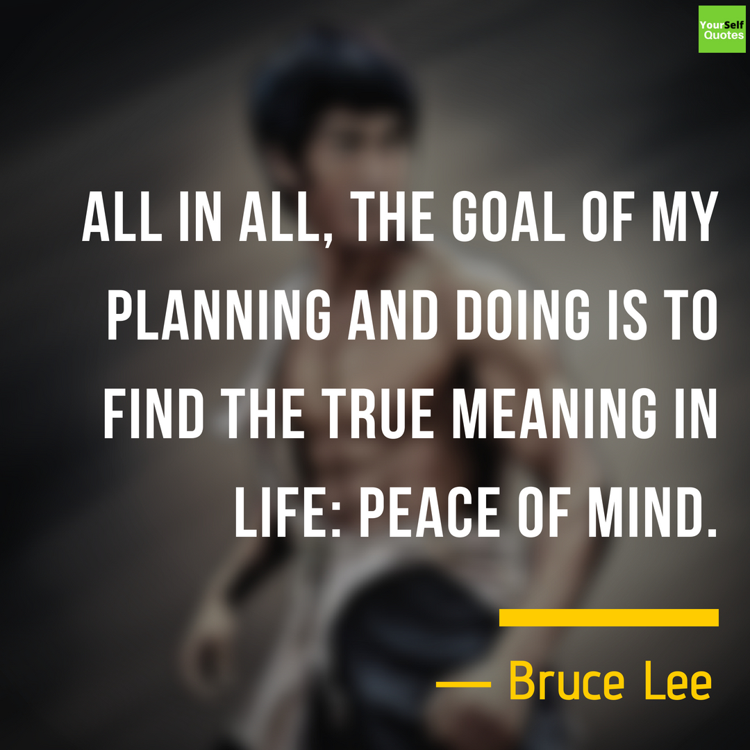 Motivational Bruce Lee Quote Images